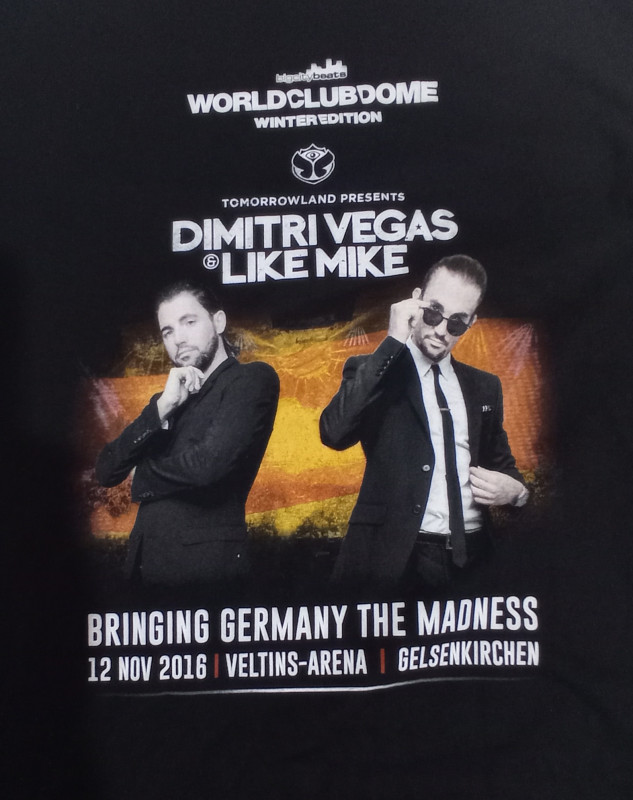 DJ duo Dimitri Vegas & Like Mike majica Electro House