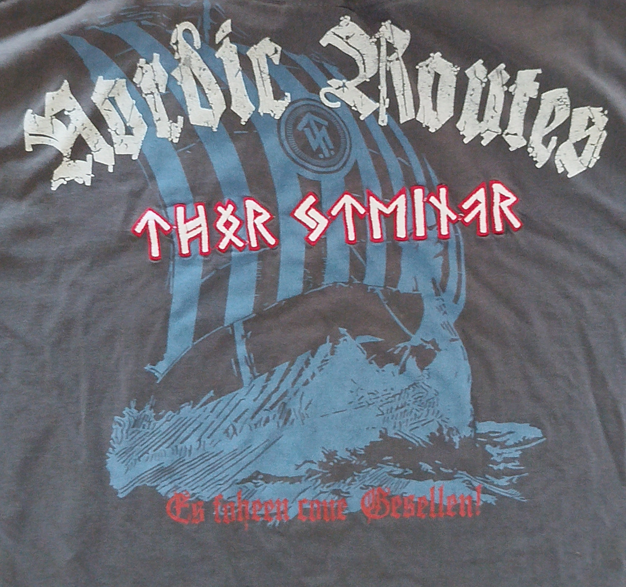 Thor Steinar majica Viking Company Nordic Routes