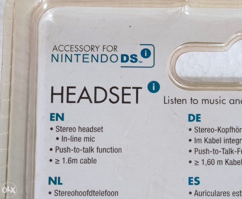 Speedlink Slušalice za Nintendo DS Headset Germany