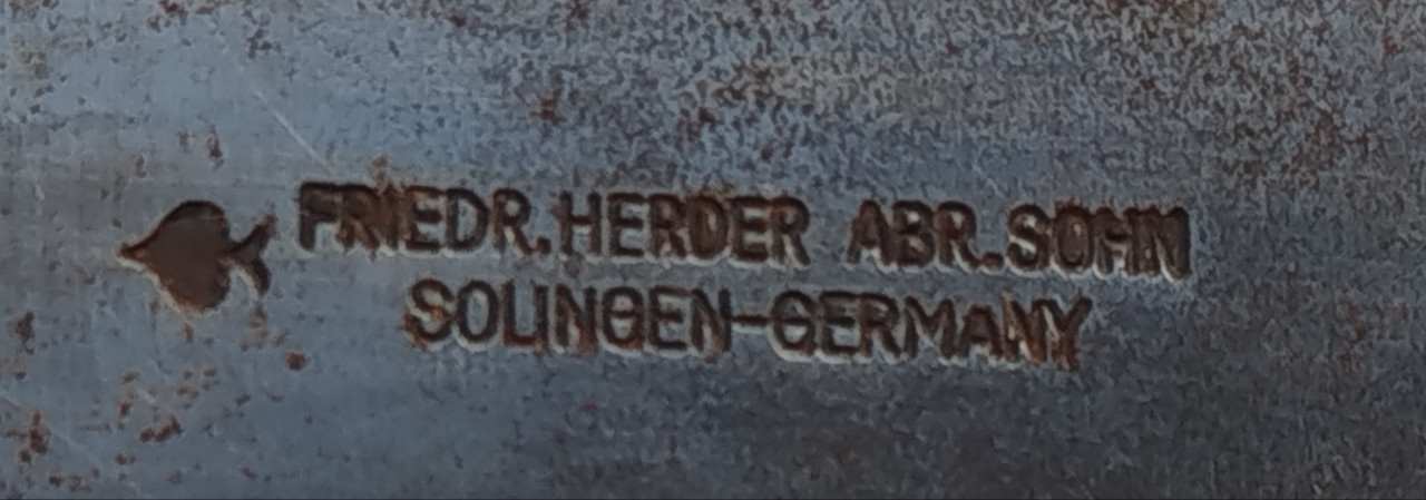 Solingen Friedr. Herder Abr. Sohn stari nož antika