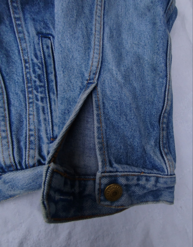 Levis teksas jakna vintage wash original Made in USA retro denim