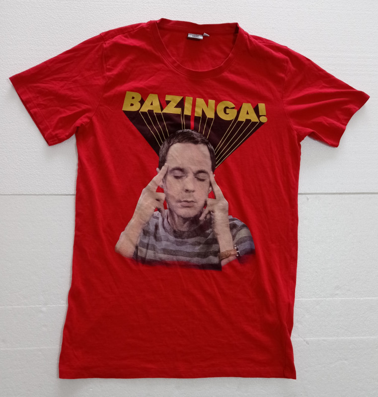 BAZINGA Majica Big Bang Theory Sheldon Cooper
