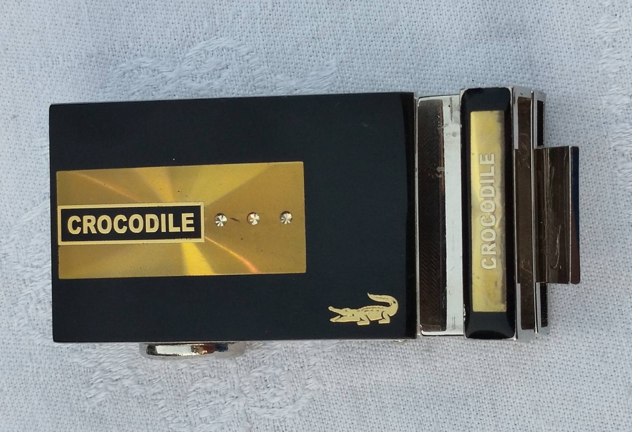 Toka za kaiš CROCODILE kopča šnala za pantolone hlače