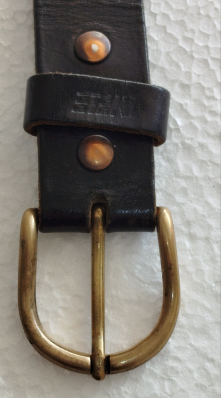 Rifle kožni kaiš za farmerke hlače pantolone Made in Italy