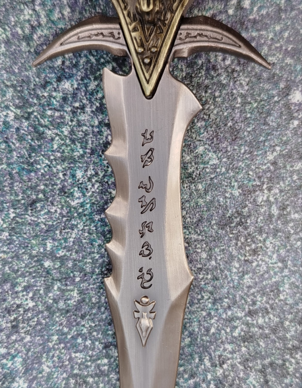 World of Warcraft Frostmourne Mač mini replika u futroli