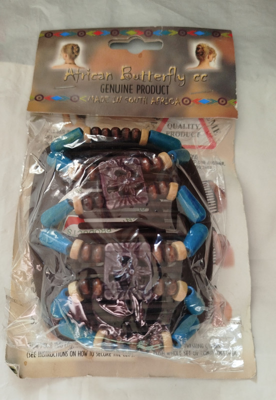 African Butterfly afrička šnala za kosu originalna