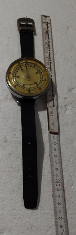 Dubinomjer sat Fondor ronilački Mega Sport Torino Italy vintage