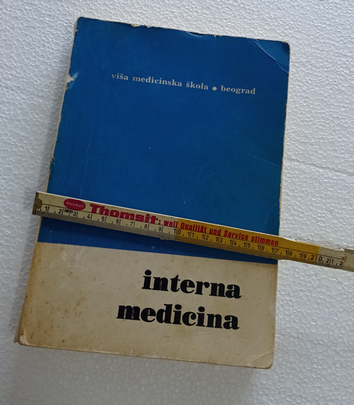 Interna medicina Dr Milosav S. Ristić knjiga udžbenik