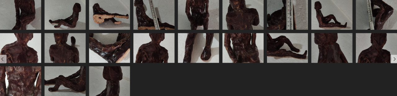 Ukrasne figurice dekorativne statue afrička figura slon bista...