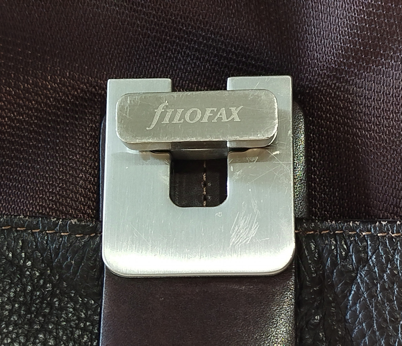 FILOFAX torba tašna koža platno na jedno rame
