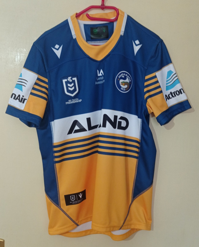 Parramatta Eels dres NRL Macron Rugby ragbi majica