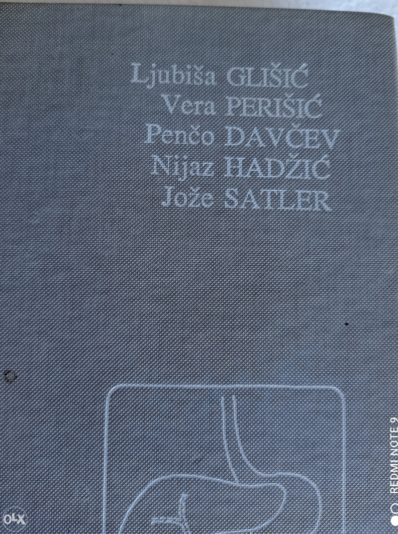 GASTROENTEROLOGIJA medicina knjiga Glišić Hadžić Satler