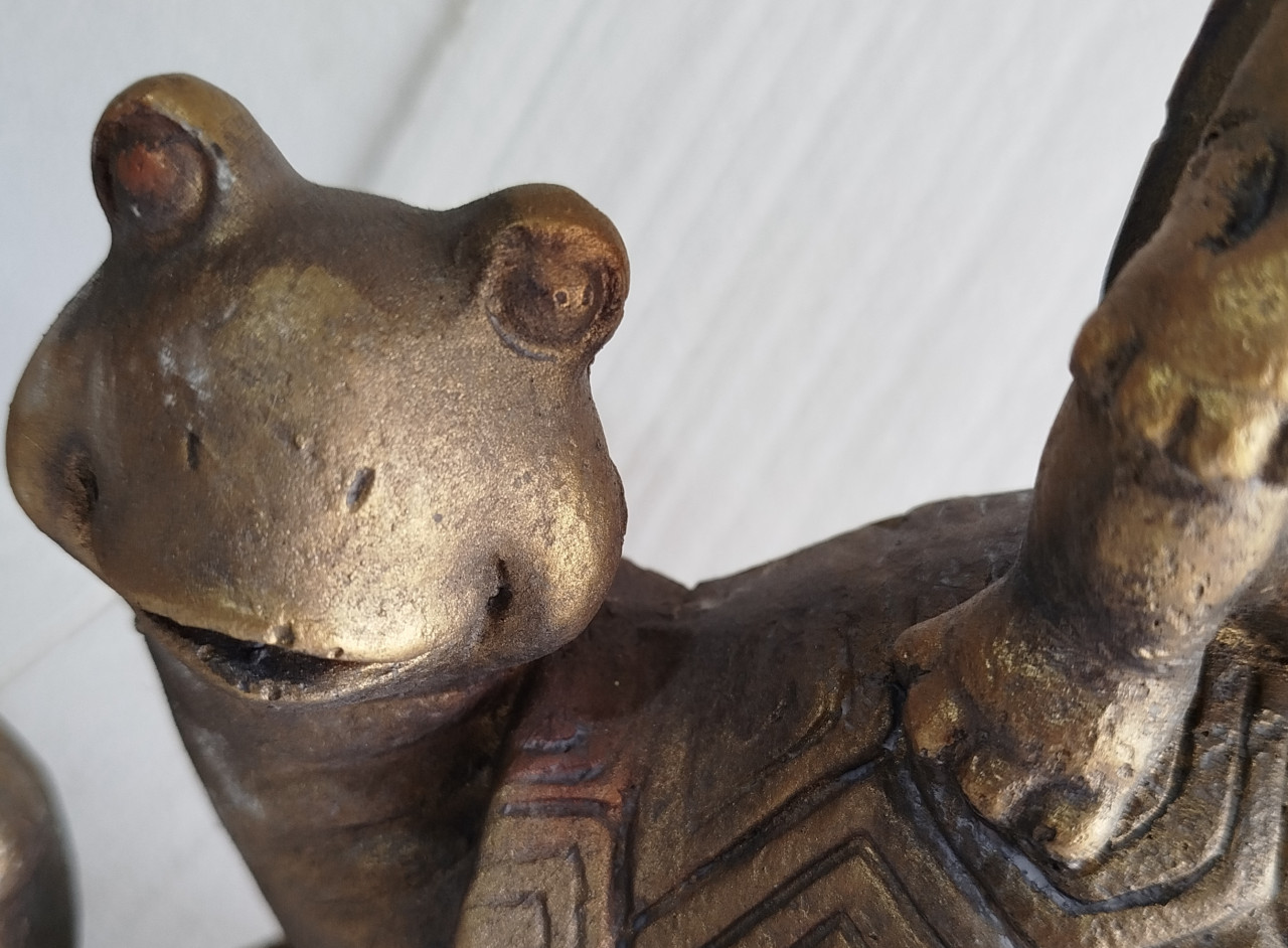 Kornjače par veće keramičke feng shui simbol dekoracija