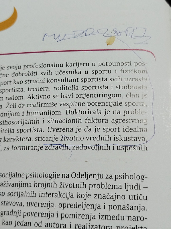 Psihološke osnove treniranja mladih sportista knjiga