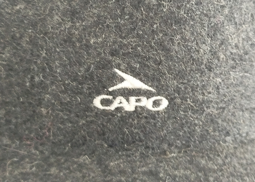 CAPO muški šešir filc elegantan kapa zaštita za uši