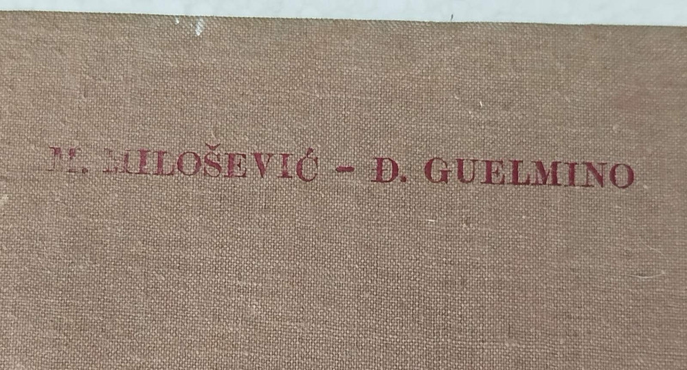 Tropske bolesti Milošević Guelmino Medicinska knjiga