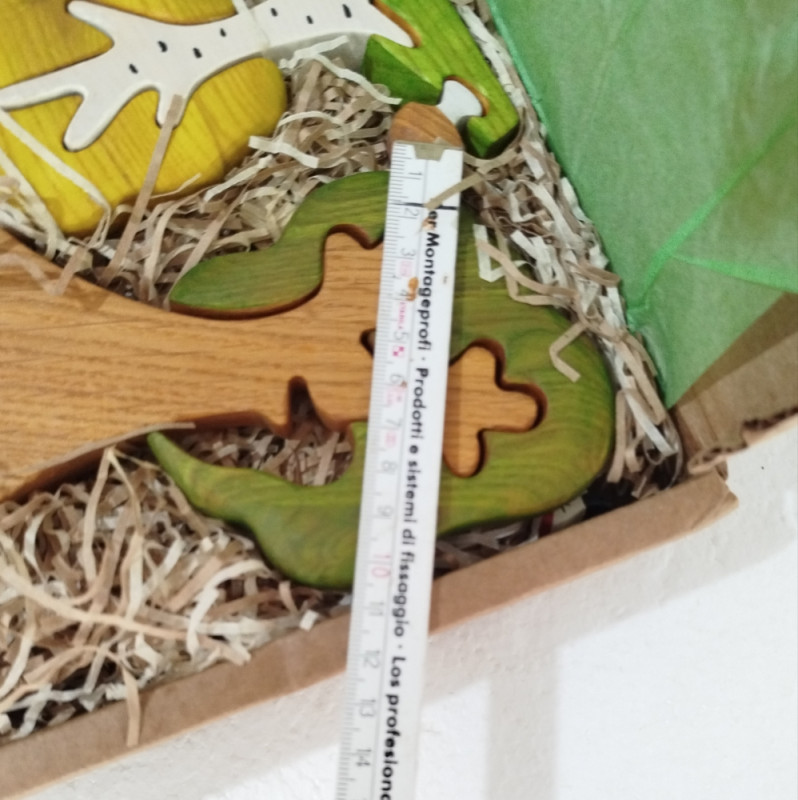 Wooden Catepillar ručno rađene drvene igračke set