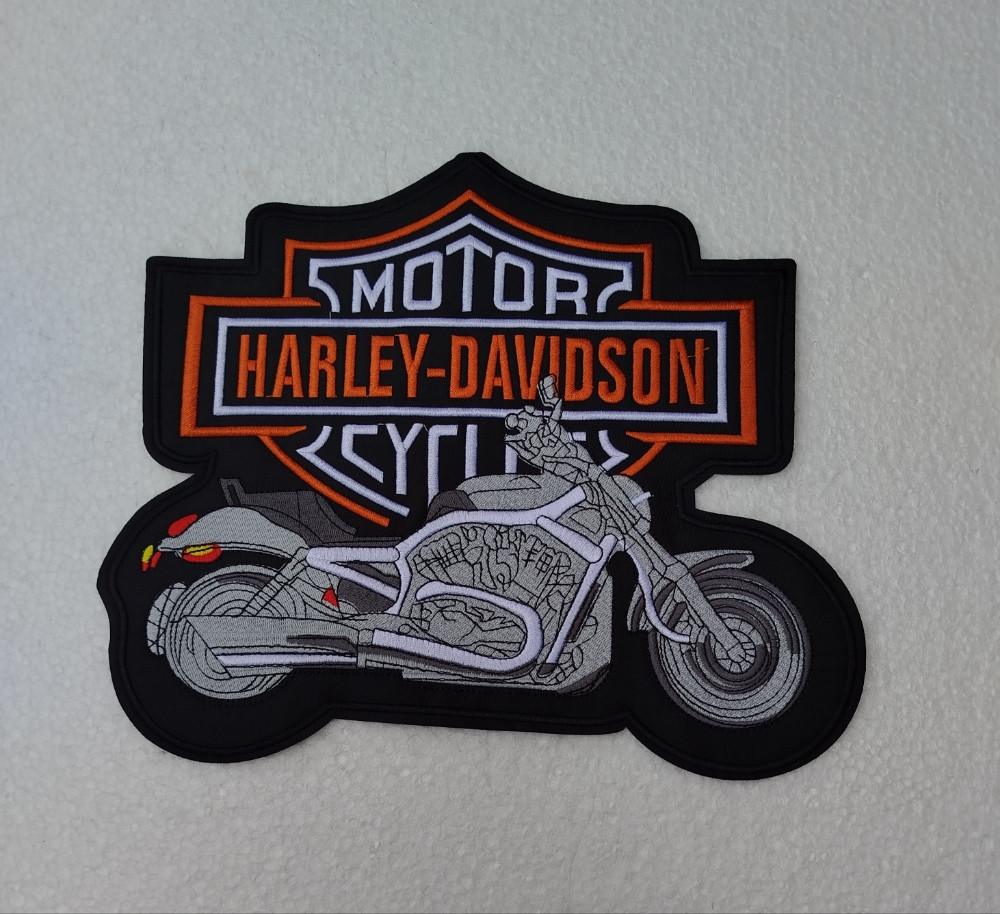 Harley Davidson veliki vezeni amblemi prišivači bajkeri različiti