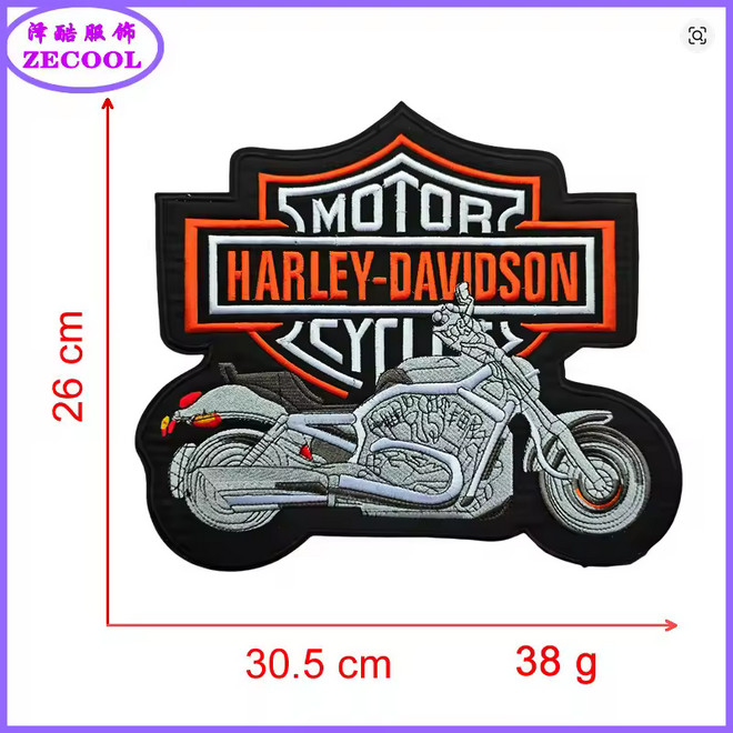 Harley Davidson veliki vezeni amblemi prišivači bajkeri različiti