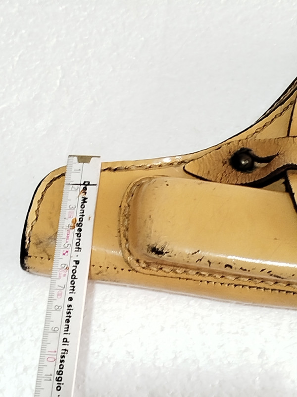 Kožna futrola za pištolj revolver vojna policija JNA vintage