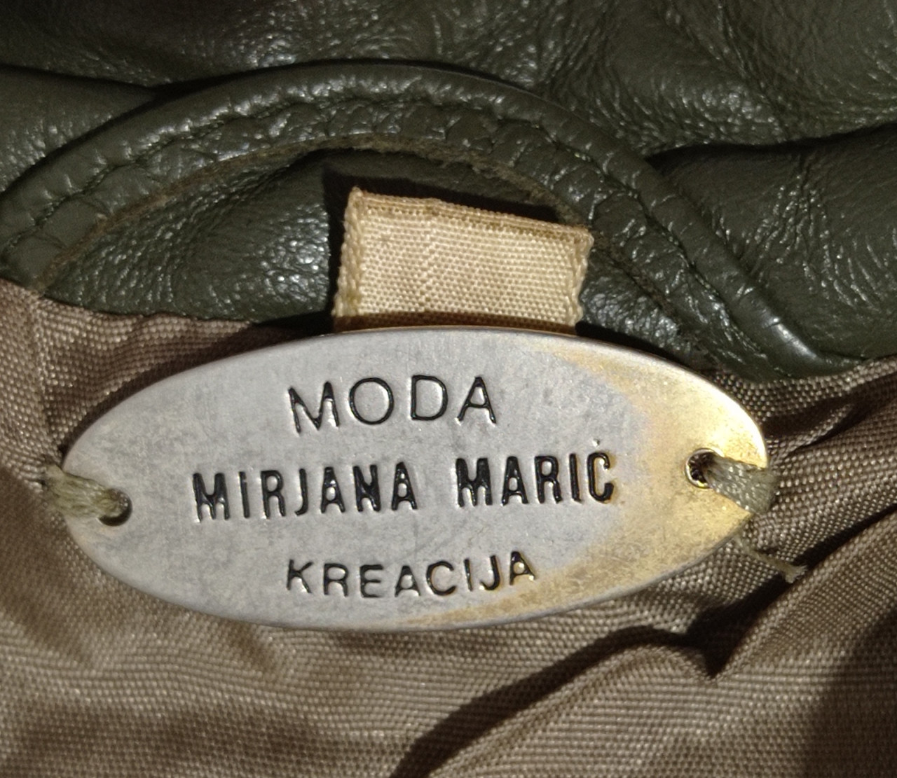 MODA Mirjana Maric Kreacija Prsluk vintage dizajnerski