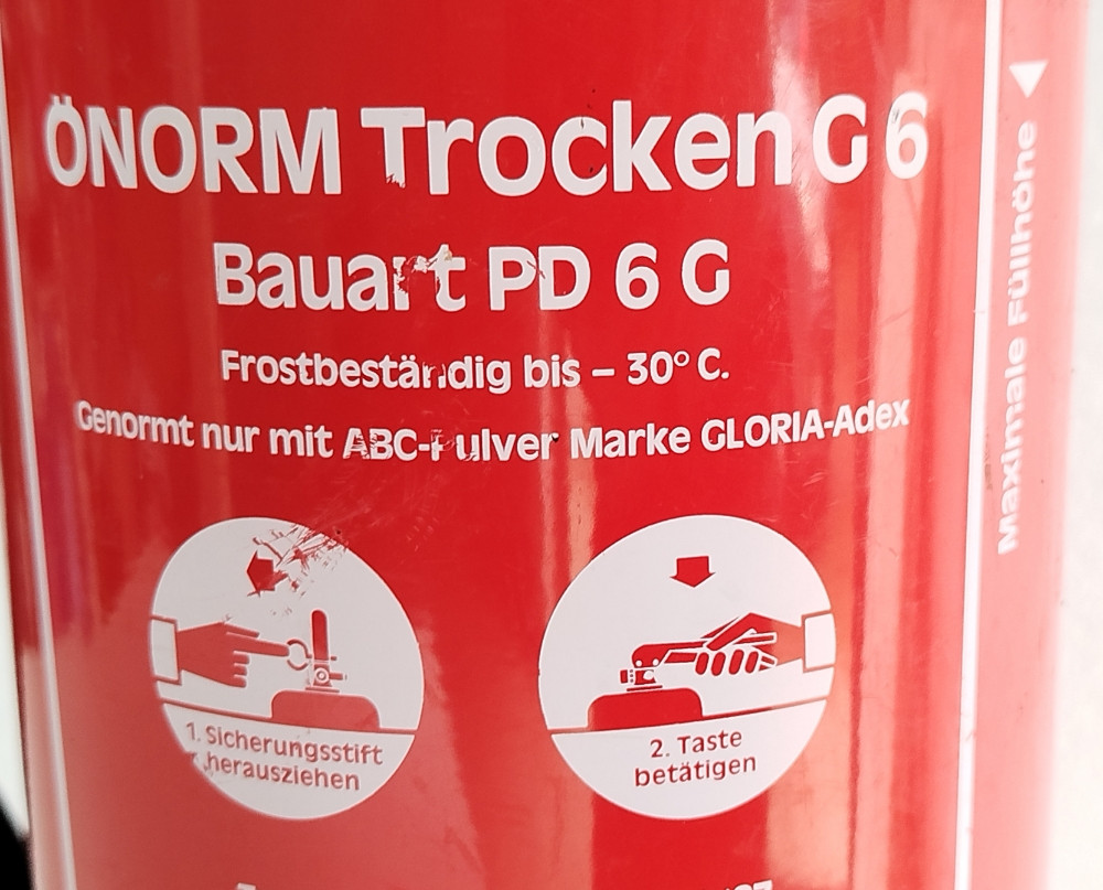 Gloria vatrogasni aparat za gašenje požara protivpožarni