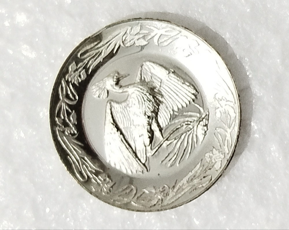 Kolekcionarski set metalnih medaljona 20 komada ptice