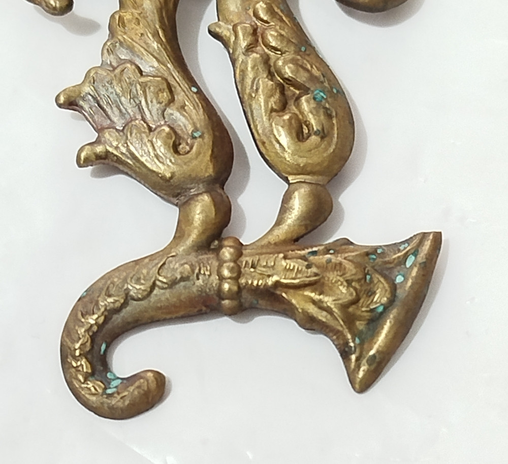 Ornament znak značka za bavarski vojni šljem iz 19. vijeka