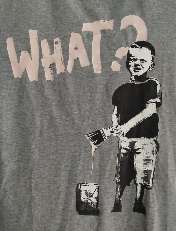 Banksy art grafit majica Brandalised raritet