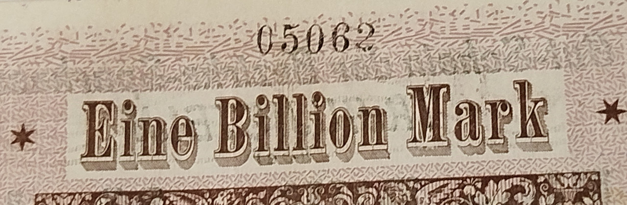 Milijarda maraka stara njemačka obveznica banknota