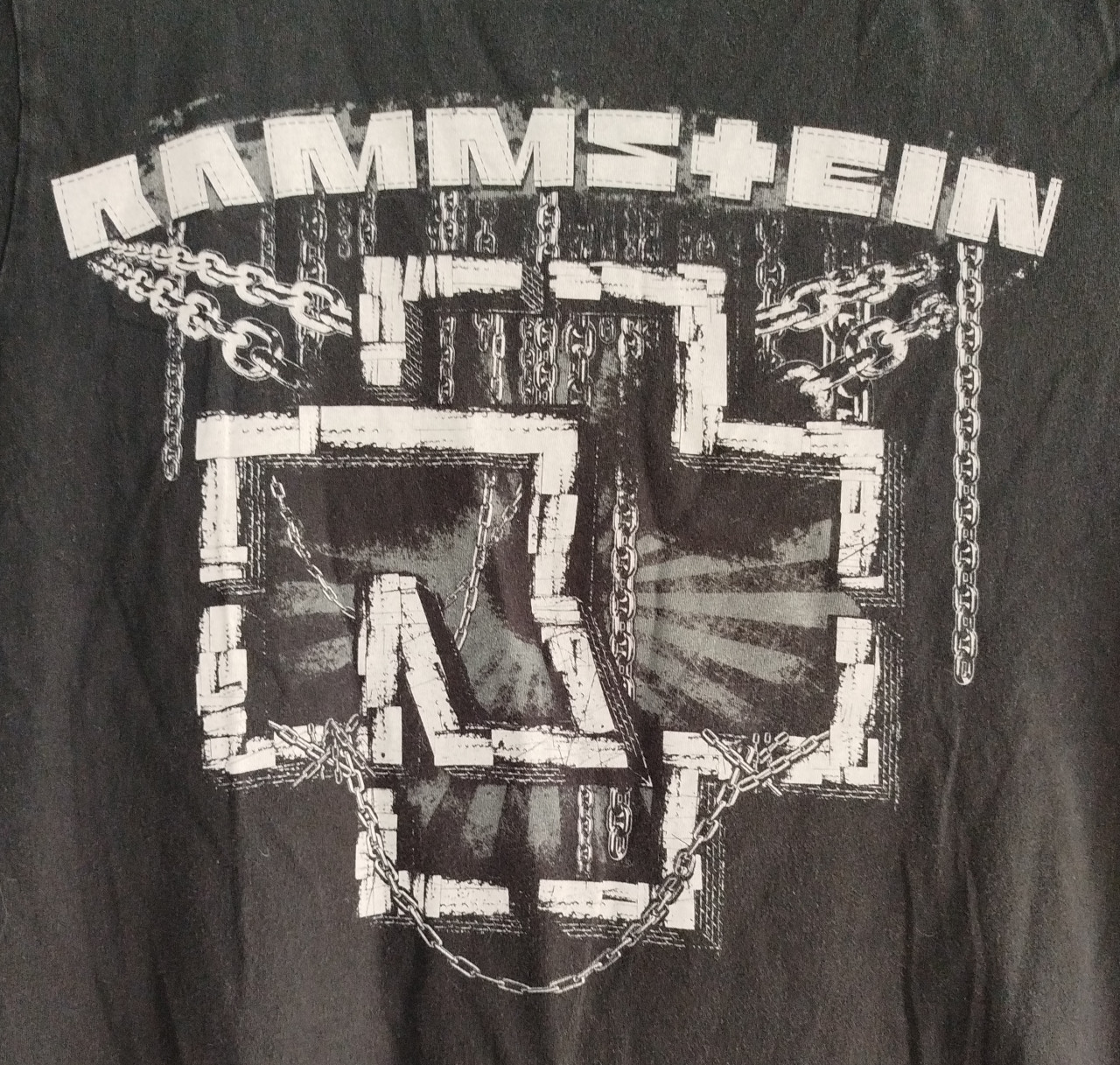 RAMMSTEIN majica industrial metal band veliki logo