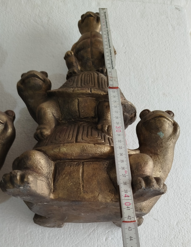 Kornjače par veće keramičke feng shui simbol dekoracija