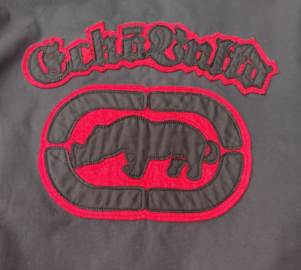 Ecko Unltd Racing jakna sa vezovima i patch detaljima prišivači