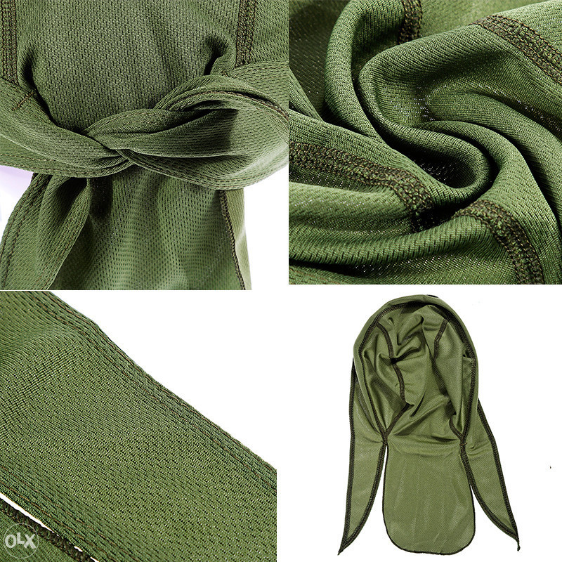 POTKAPA kapa marama zelena zaštita za glavu bandana