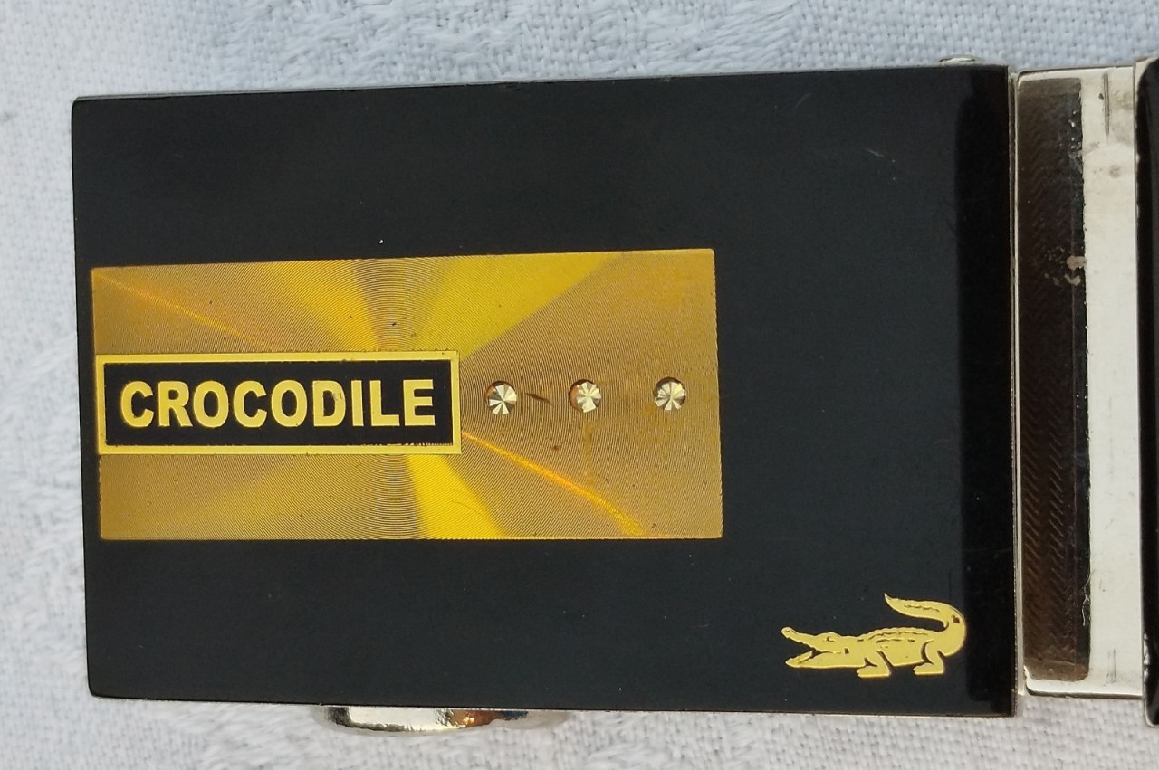 Toka za kaiš CROCODILE kopča šnala za pantolone hlače