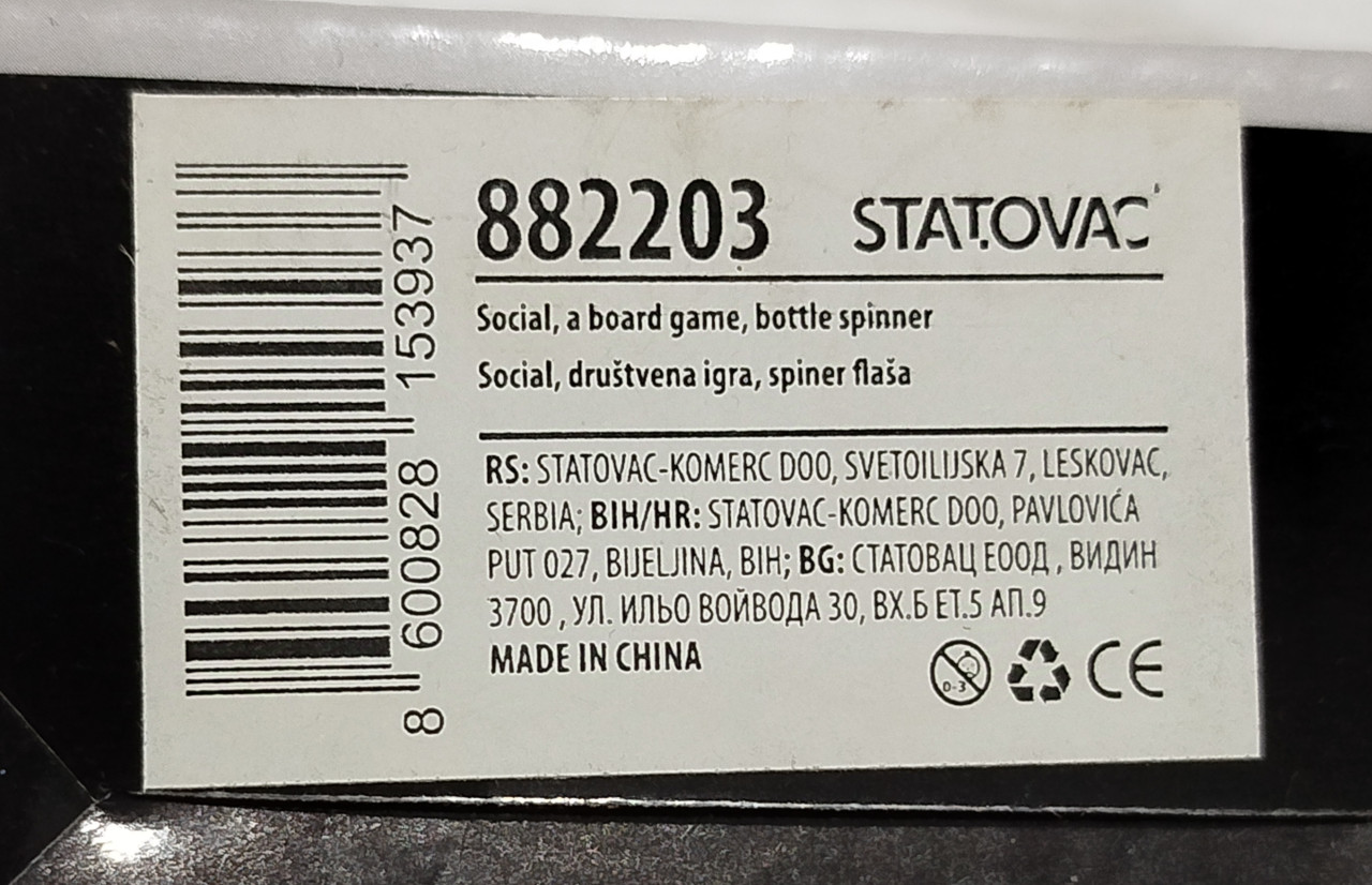 Spin the Bottle Zavrti bocu flašu društvena igra