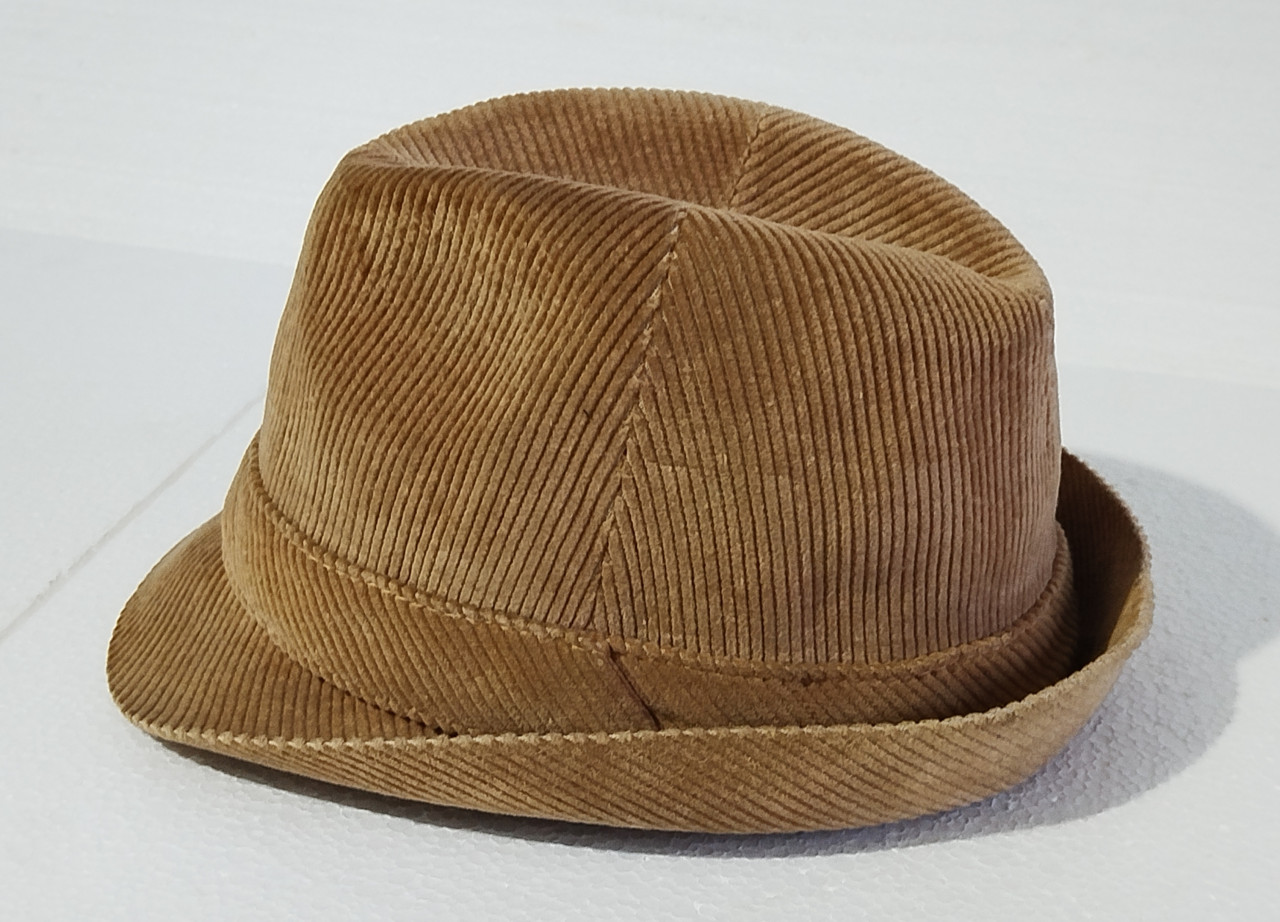 CORD šešir pamuk vintage kapa vel 58