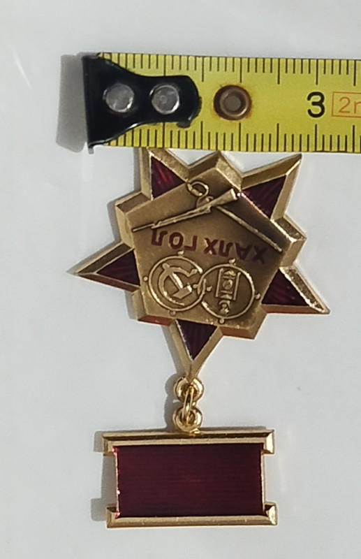Sovjetska mongolska medalja Halkin Gol vojno odlikovanje orden