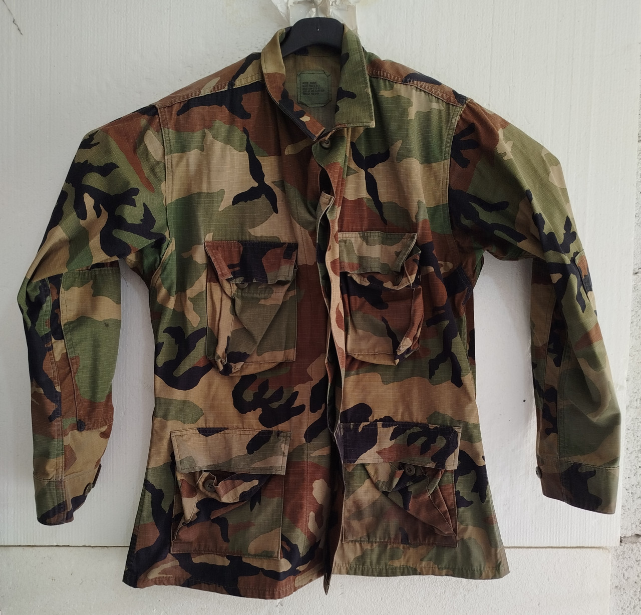 NATO maskirna jakna vojna borbena Woodland Camouflage