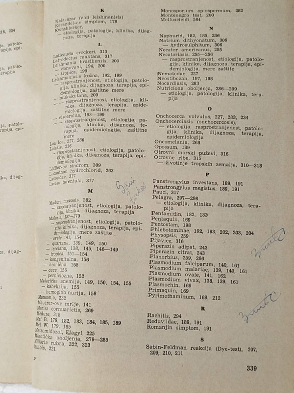 Tropske bolesti Milošević Guelmino Medicinska knjiga