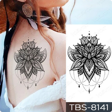 Privremena tetovaža body art stiker crtež