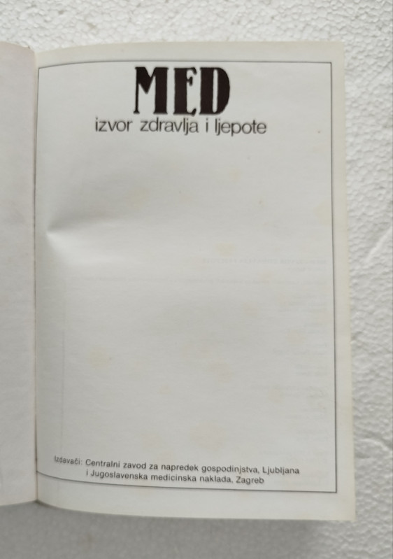 Med izvor zdravlja i ljepote