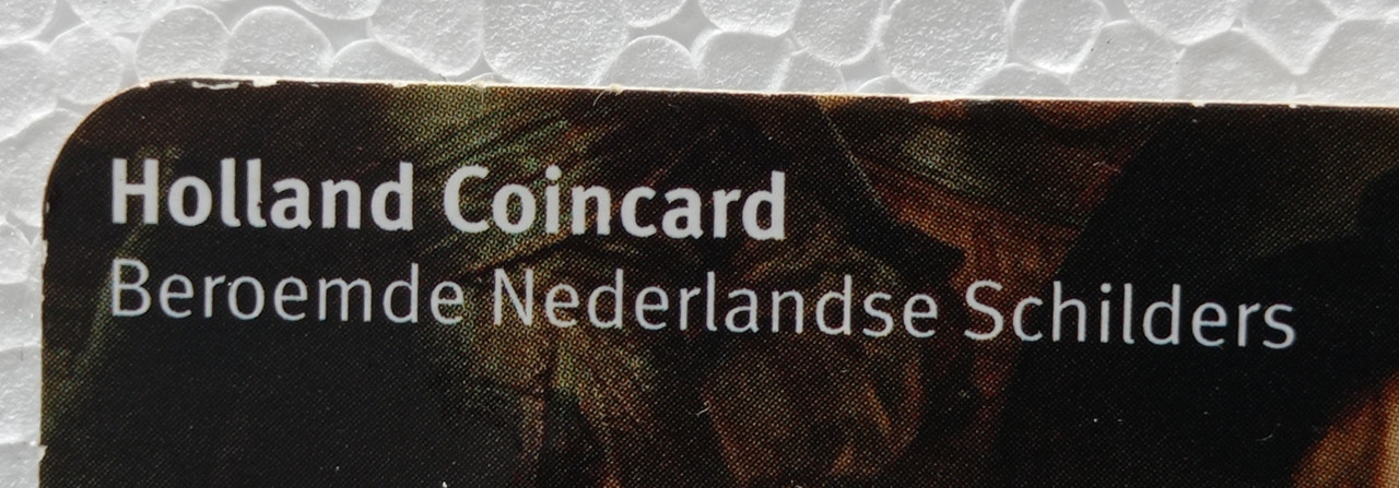Dva 2 Euro kovanice Rembrandt Holandija Nizozemska 2019