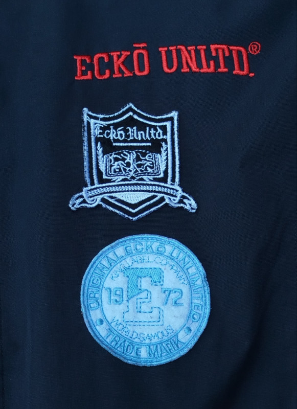 Ecko Unltd Racing jakna sa vezovima i patch detaljima prišivači