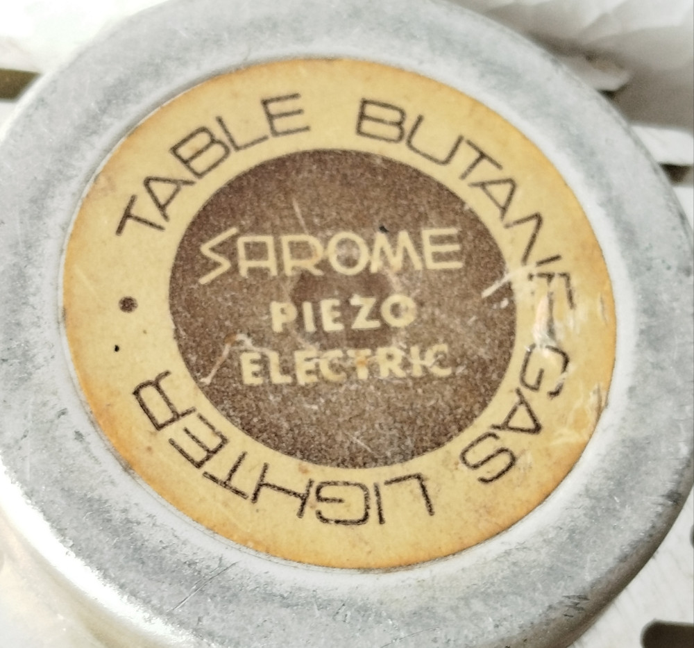 Sarome Piezo Electric Stoni Upaljač Vintage Kolekcionarski Model