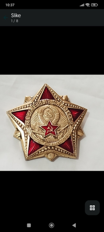 Vintage značke starije različite socijalističke vojne bedževi