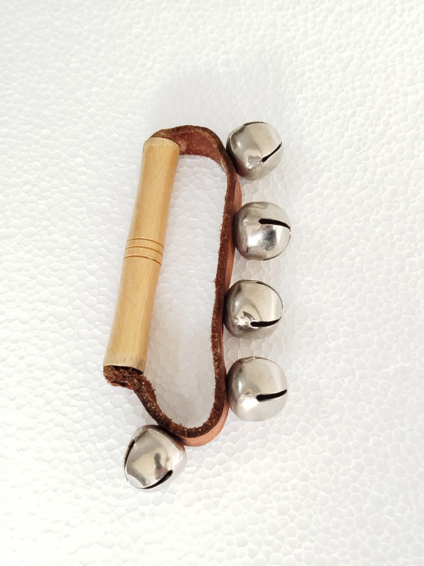 Muzička zvečka vintage ritmička zvona tamburina