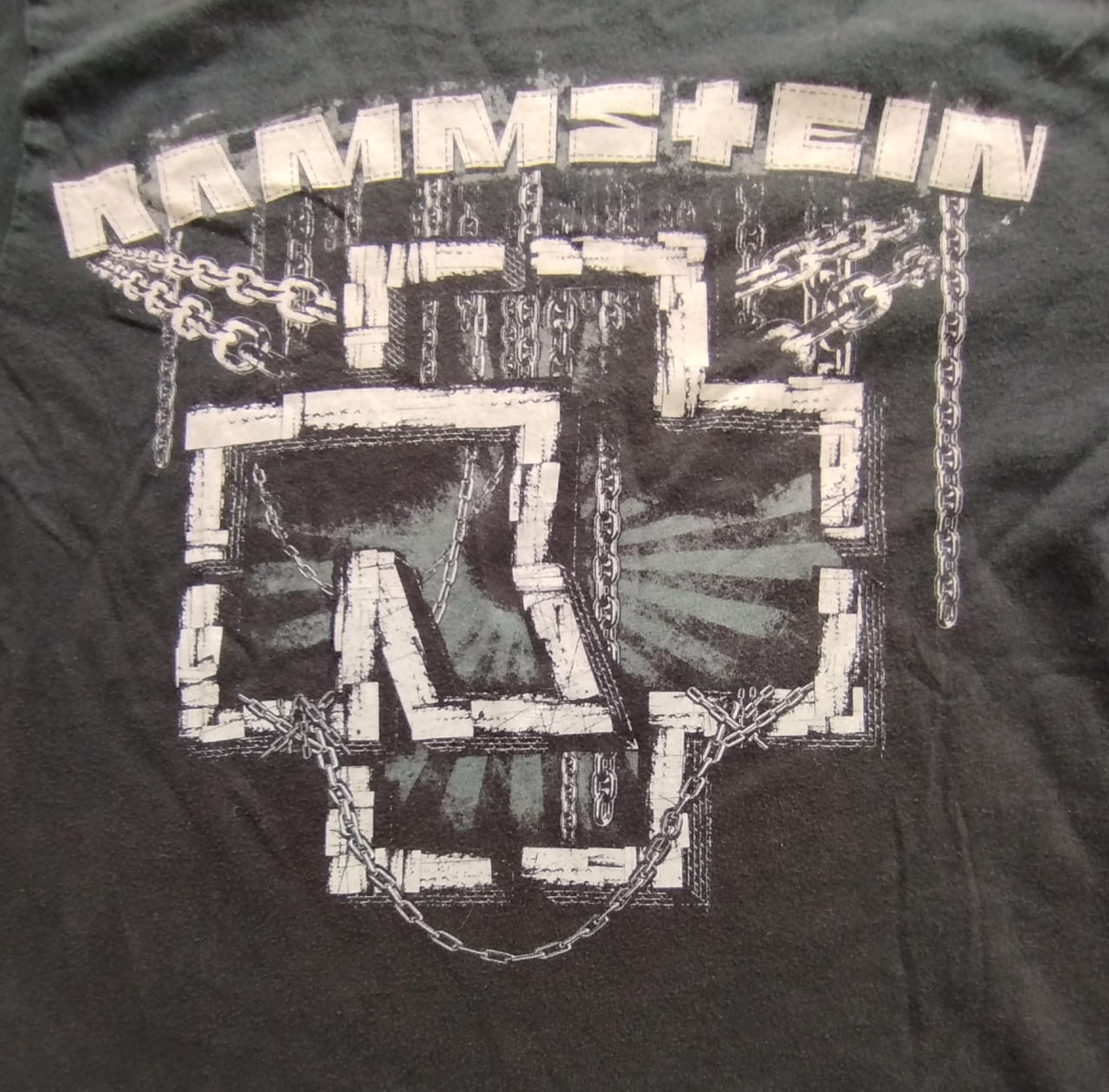 RAMMSTEIN majica industrial metal band veliki logo