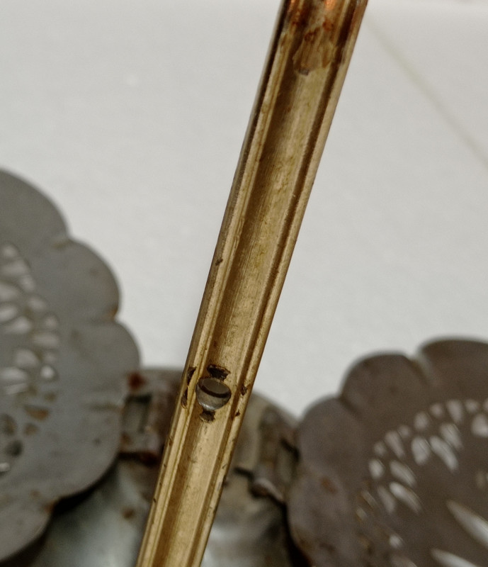 POSLUŽAVNIK metalni vintage pladanj stari dekoracija