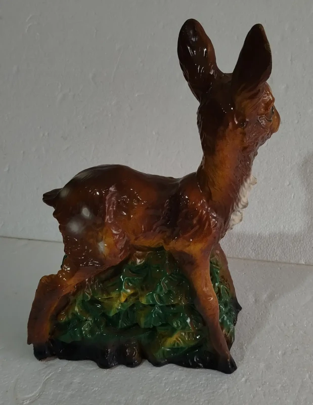 Lane ukrasna keramička figura srna jelen vintage